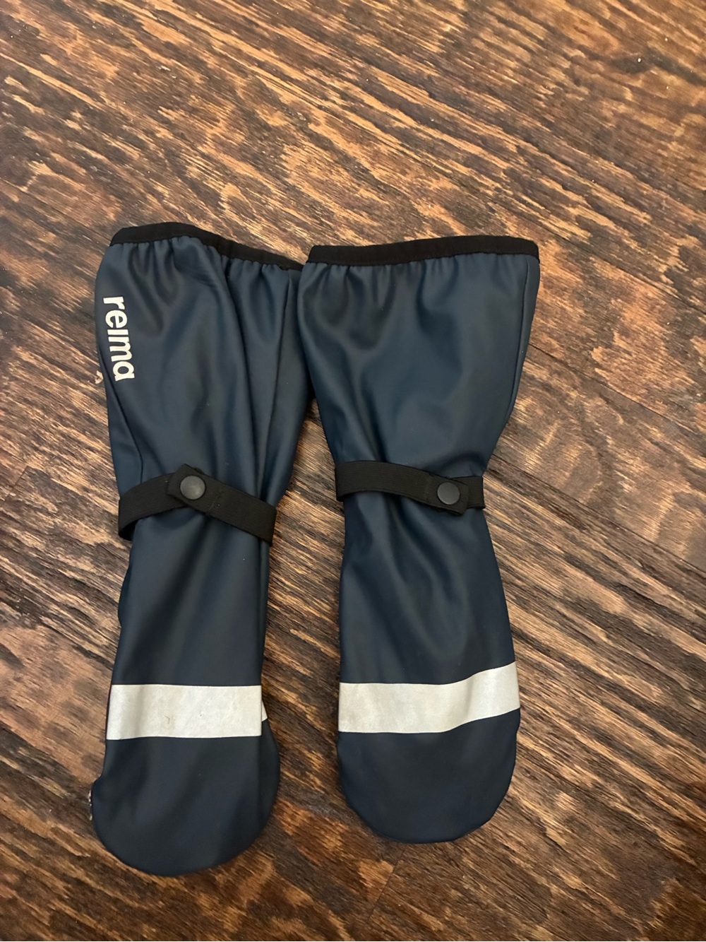 Reima Navy Waterproof Mittens with Reflective Detail Toddler/Preschooler